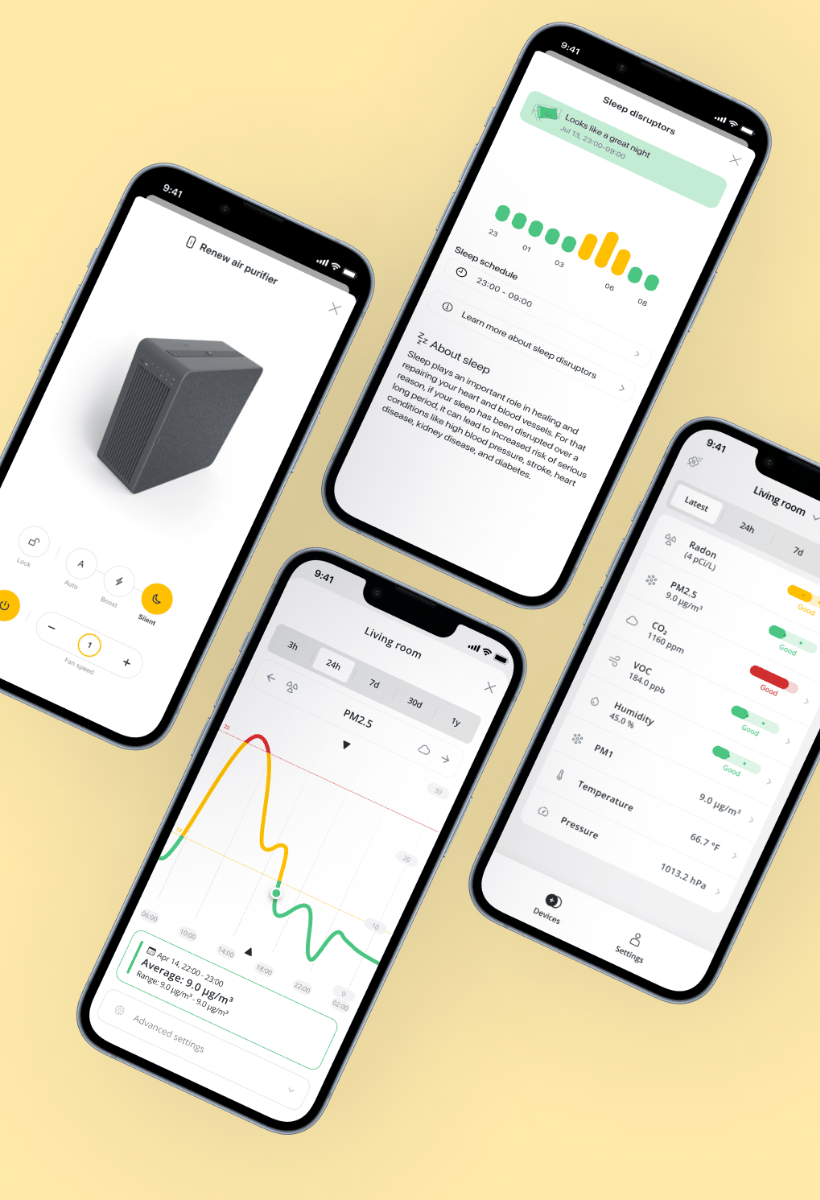 Multiroom Airthings App